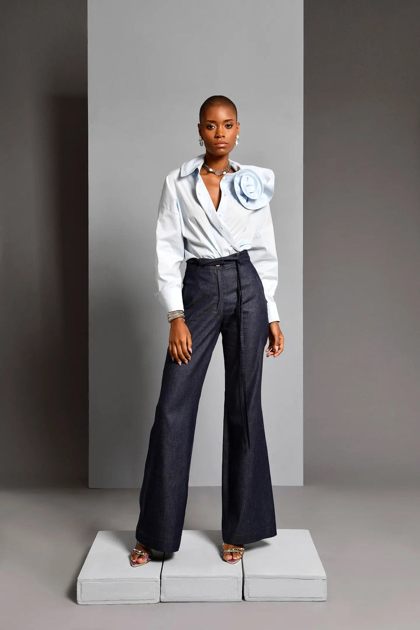 Pantalón Chambray