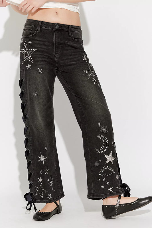 Lacy jeans