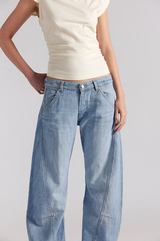 Bowed jeans
