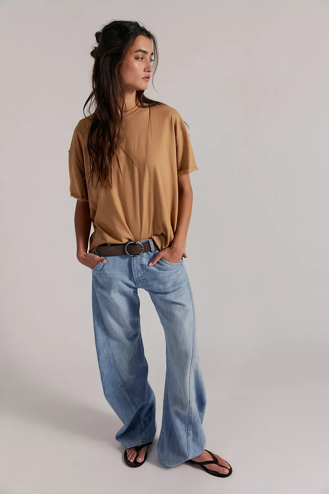 Bowed jeans
