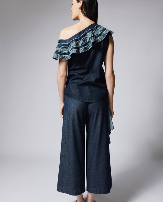 Blusa bolero denim
